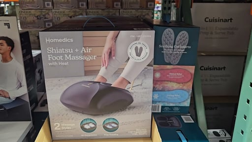 Homedics Shiatsu + Air Foot Massager