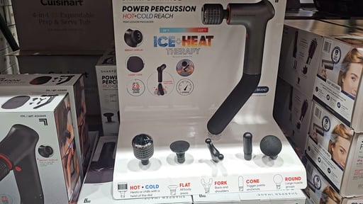 Sharper Image Hot and Cold Reach Massager