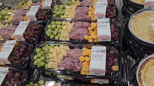 Fruit, Meat & Cheese Tray