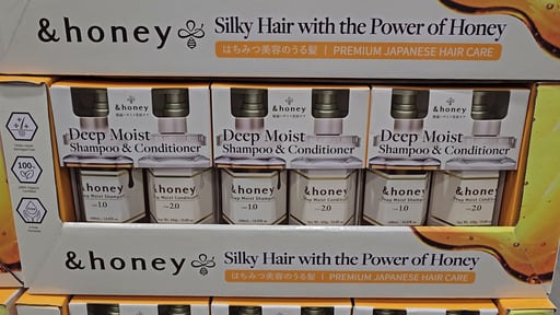 &Honey Deep Moist Shampoo & Conditioner