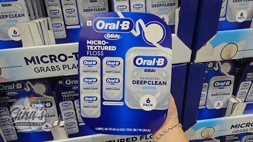 Oral-B Glide Advanced Floss 6 Pack