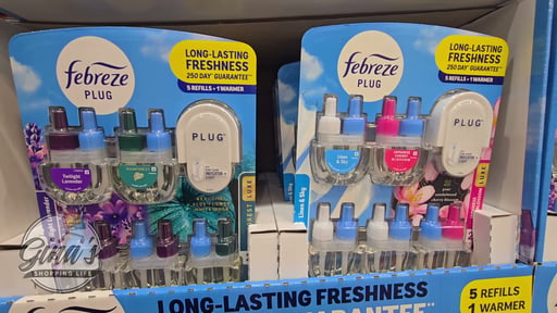 Febreze Plug In Starter Kit 1 Warmer + 5 Refills