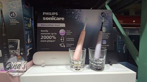 Philips Sonicare DiamondClean Smart Electric Toothbrush Handles, 2-Pack