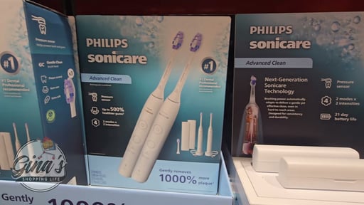 Philips Sonicare Advanced Clean Rechargeable Electric Toothbrush, 2-Pack
