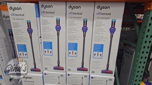 Dyson V10 Konical Cordless Stick Vacuum with Car Cleaning Kit