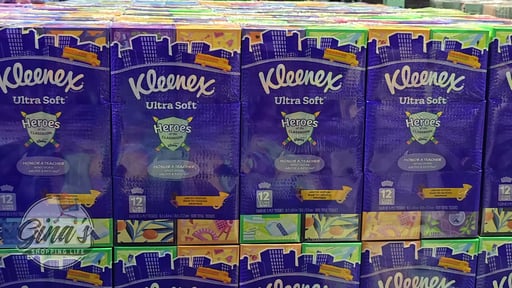 Kleenex Facial Tissue Upright 12/85 Count 3-Ply