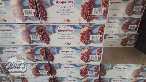 Häagen-Dazs Vanilla & Almond Bars 15/3 fl oz (1.40 Qts)