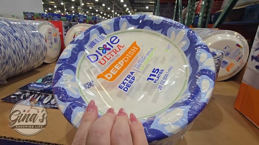 Dixie Deep Dish Paper Plate 9 3/5" / 115 CT