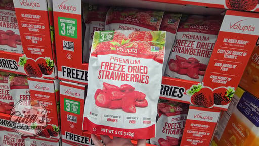 Volupta Premium Freeze Dried Strawberries, 5 oz