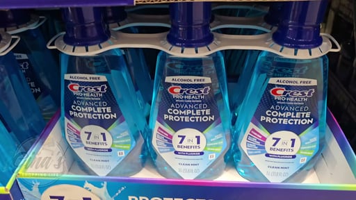 Crest Pro-Health Advanced Mouthwash 3 Pack / 33.8 FL OZ Each
