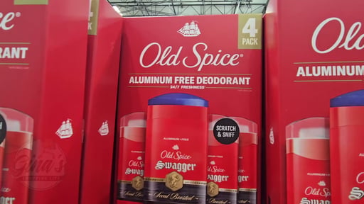 Old Spice Swagger Deodorant Aluminum Free 4-Pack, 3 oz