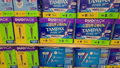 Tampax Pearl Advanced Duopack, 87 CT