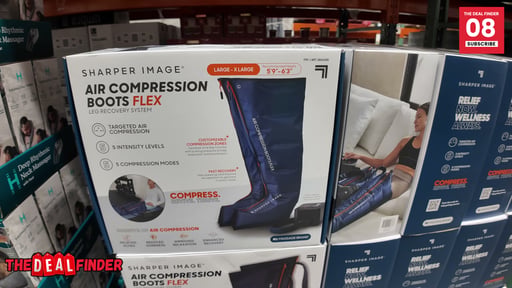 Sharper Image Air Compression Flex Boots