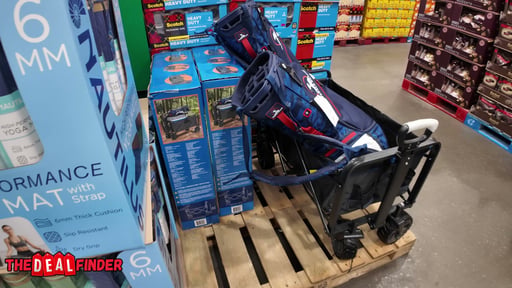 Mac Sports XL Folding Wagon with Brakes