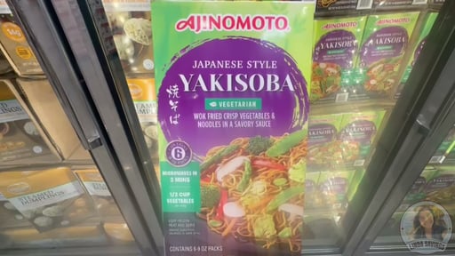 Yakisoba Japanese Style Noodles Stir Fry with Vegetables 6/9 oz