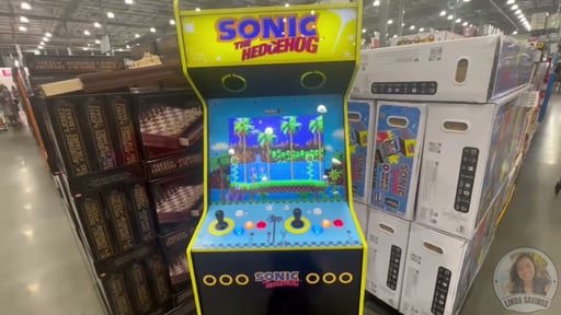 Arcade1Up Sonic the Hedgehog Supreme Arcade Machine