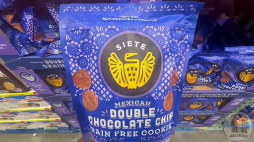 Siete Mexican Double Chocolate Chip Grain Free Cookies, 16 oz