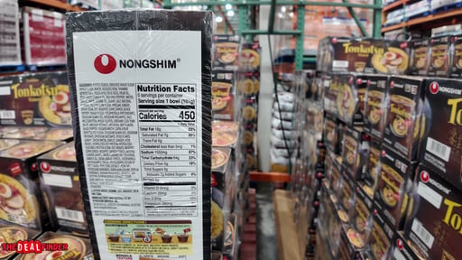 Nongshim Tonkotsu Ramen Bowl 6 Pack