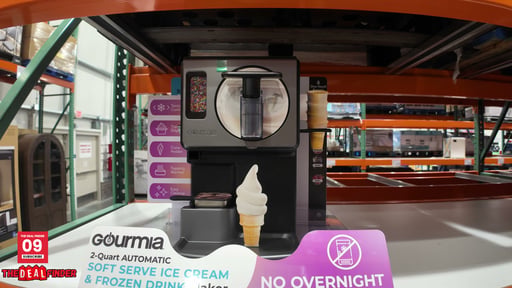 Gourmia Soft Serve Ice Cream Machine