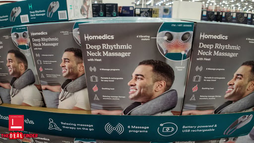HoMedics Rhythmic Neck Massager with Heat