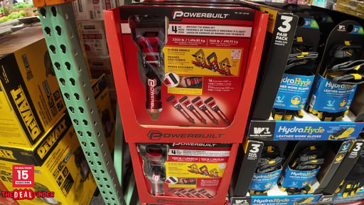 Powerbuilt Ratchet Tie Downs 4-Piece 1.5" x 16'