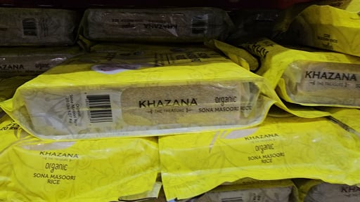 Khazana Organic Sona Masoori Rice