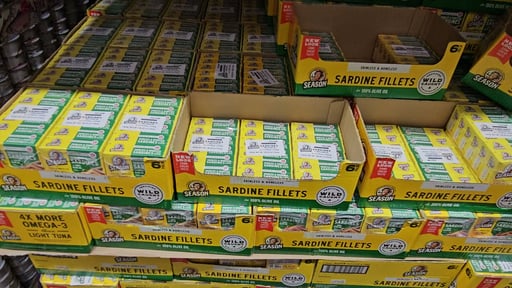 Season Sardines in Olive Oil