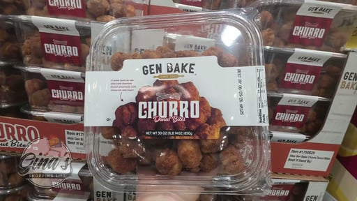 GEN BAKE CHURRO DONUT BITES 30 OZ