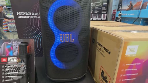 JBL PartyBox Club 120 Speaker with Wireless Mic Bundle
