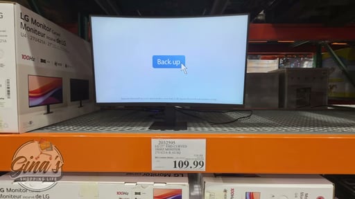 LG 27" FHD Curved Monitor