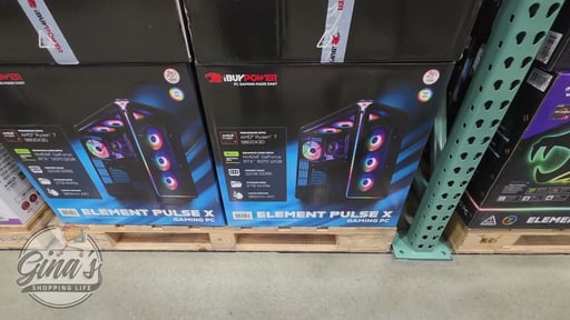 iBUYPOWER Element Gaming PC Desktop - AMD Ryzen 7 9800X3D - NVIDIA GeForce RTX 5070 12GB - 32GB RAM, 2TB SSD