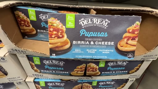 Del Real Pupusas Birria & Cheese