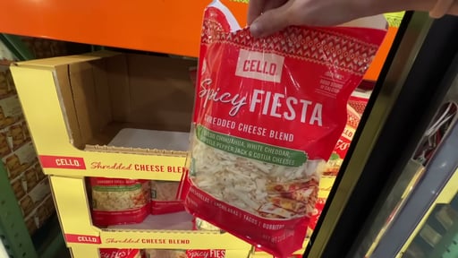 Cello Spicy Fiesta Shredded Cheese Blend