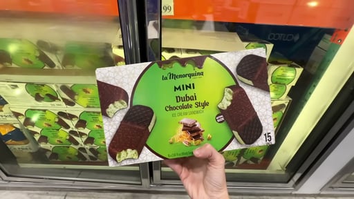 La Menorquina Mini Dubai Chocolate Style Ice Cream Sandwich