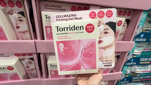 Torriden Cellmazing Firming Gel Mask, 10-Pack