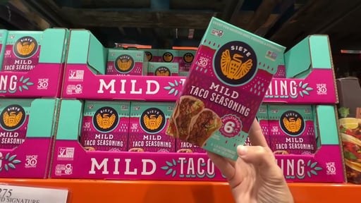 Siete Foods Mild Taco Seasoning, 6-Pack (6 x 1.31 oz)