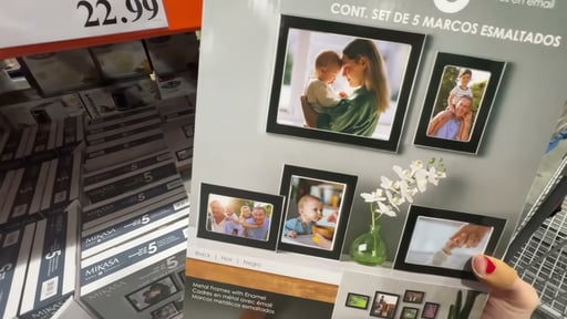 Mikasa Enamel Picture Frames, Set of 5