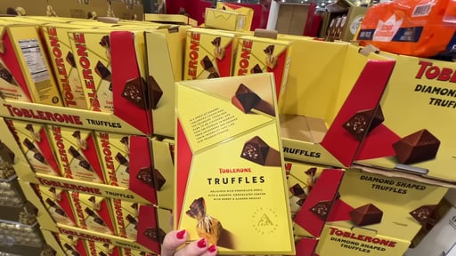 Toblerone Milk Chocolate Truffles