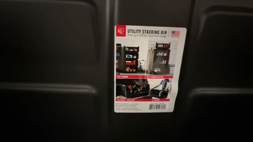IRIS Heavy Duty Side Entry Stacking Bin
