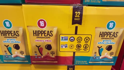 Hippeas Chickpea Puffs Variety Pack
