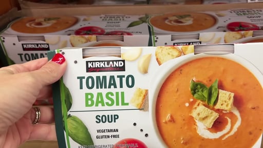 Kirkland Signature Tomato Basil Soup 2/32 oz