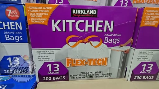 Kirkland Signature Scented Kitchen Bags 200 ct/13 Gal