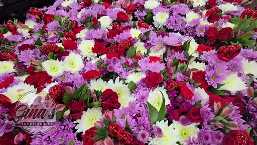 Large Vase Floral Arrangement