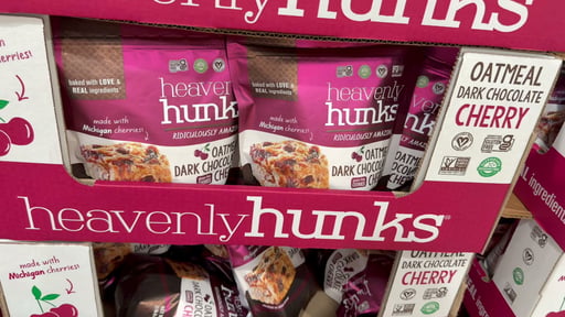 Heavenly Hunks Dark Chocolate Cherry 22 Ounce Bag