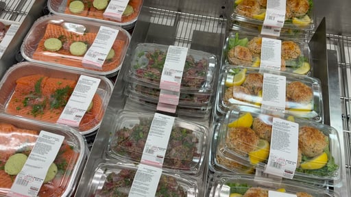 Fresh Ahi Wasabi Poke per Lb