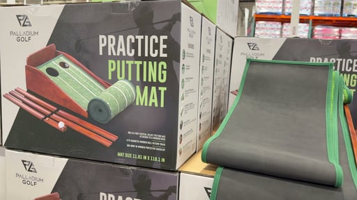 Palladium Practice Putting Golf Mat