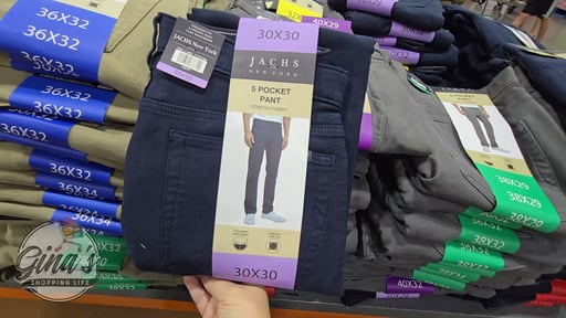 JACHS Men's Twill 5 Pocket Pant