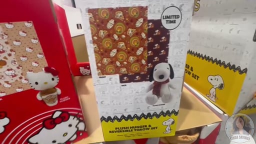 Peanuts Throw and Plush Set