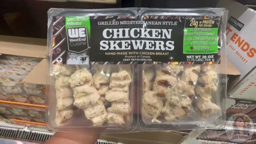 WestEnd Cuisine Grilled Chicken Skewers, Mediterranean Style, 2 oz, 14 Count