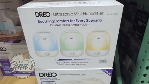 Dreo .8G Ultrasonic Humidifier 2PK
